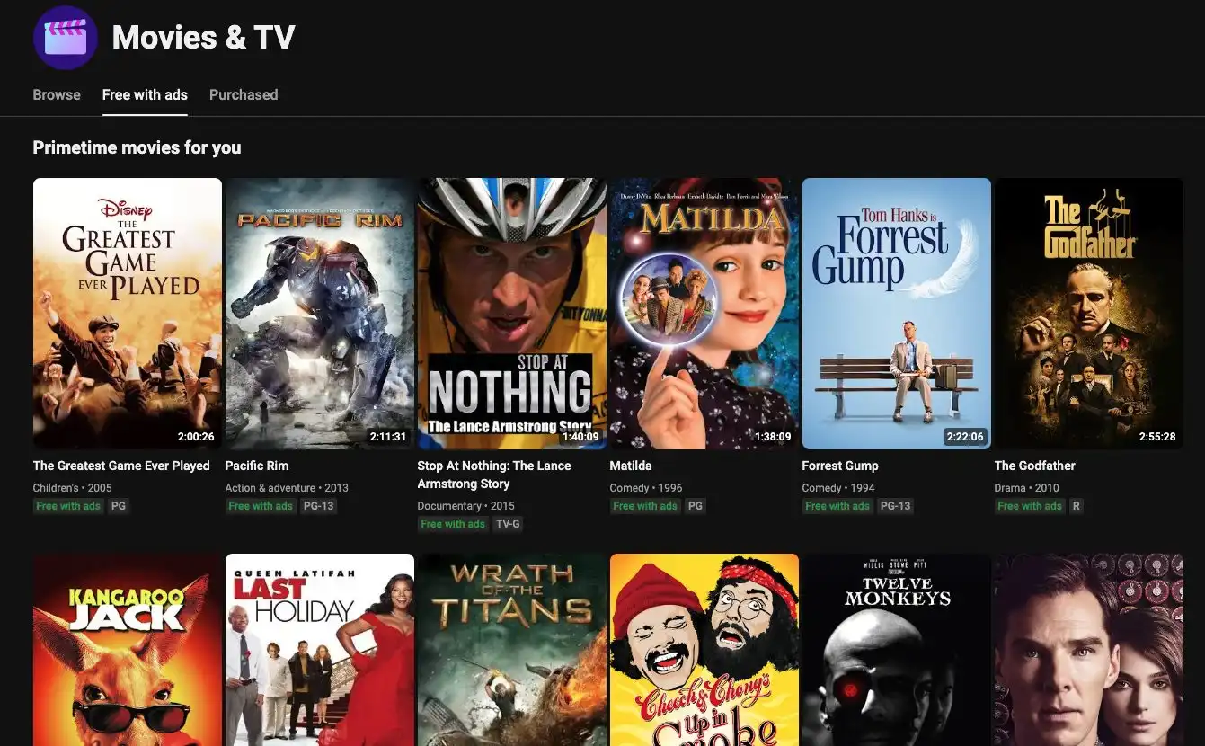 online movie sites