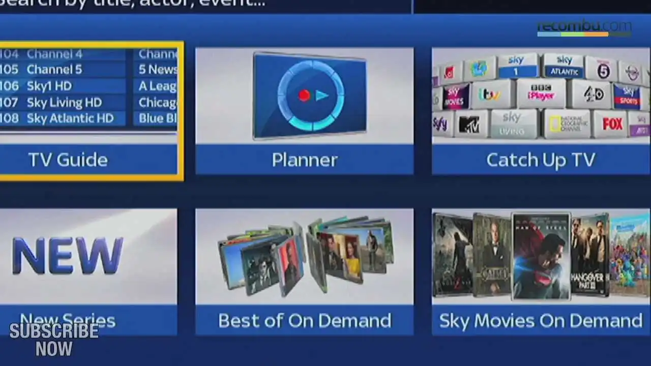 sky movies guide
