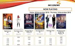 sky movies schedule 1