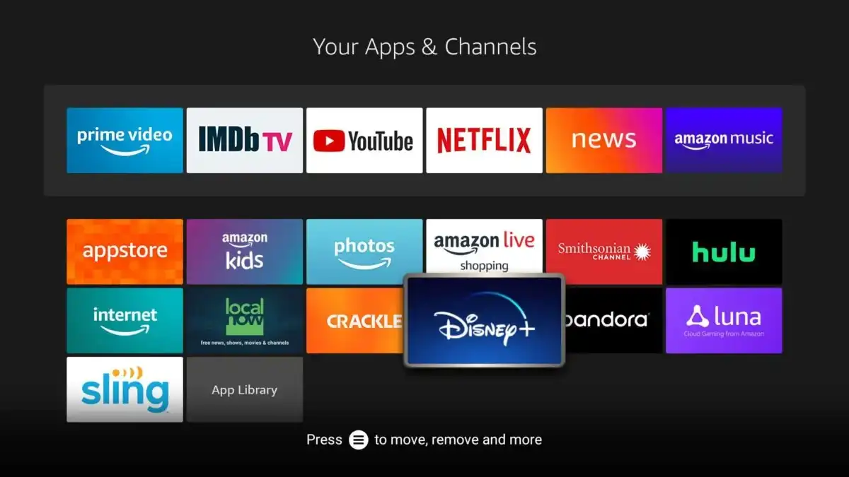 streaming apps firestick