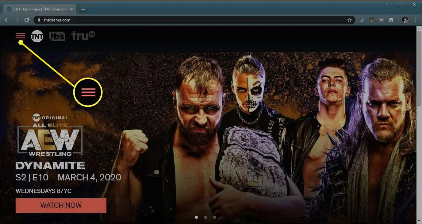 tnt live stream