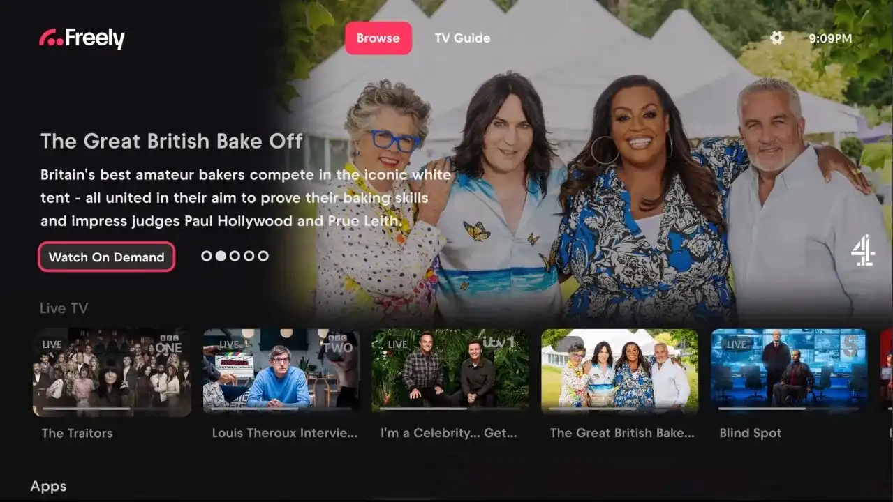 uk tv guide today