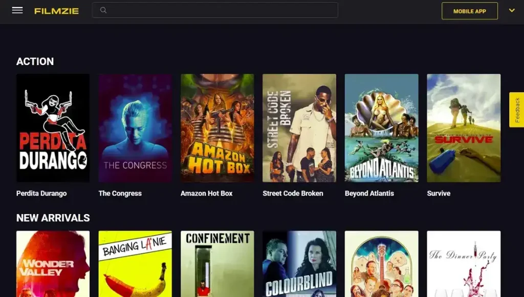 new online movies