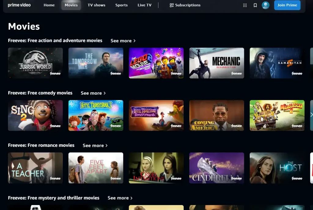 new movies online