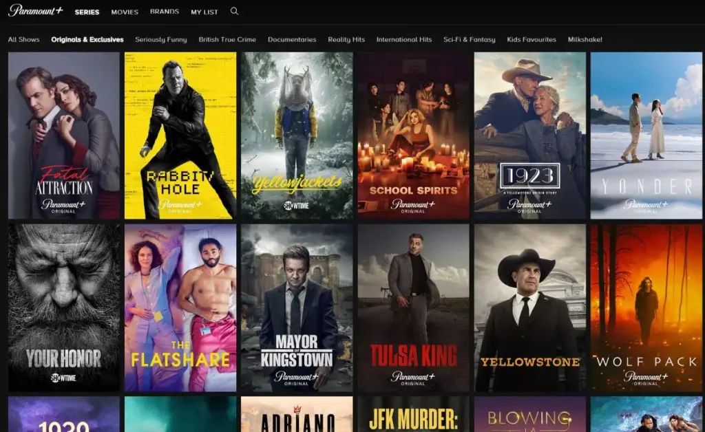 new tv series uk