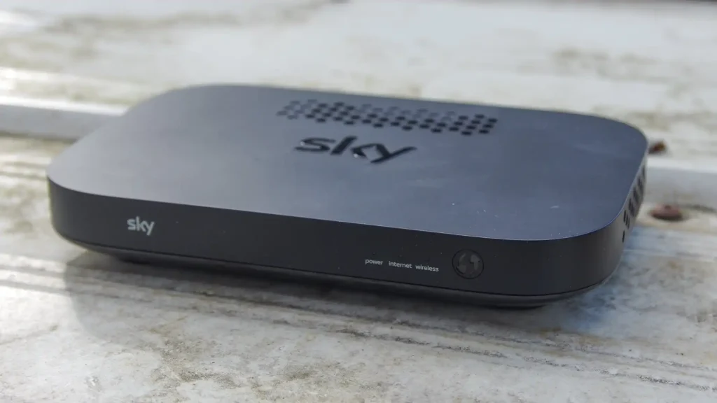 sky internet box